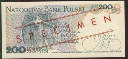 Lengyelország 1986. 200Zl "Minta" T:I