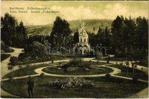 Vatra Dornei, Dornavátra, Bad Dorna-Watra (Bukovina); Isvorul Falkenhayn / spring, park (wet corner)