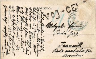 1919 Zsupanya, Zupanja; Pucka skola / iskola / school. W.L. Bp. 3706. 3597. (r)