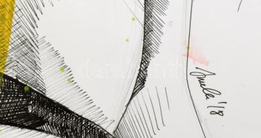 Nagy Imola (1976-): Real girls are never perfect, Perfect girls are never read 1. Tus, akril, papír,...