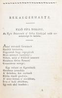 Csokonai Vitéz Mihály Békaegérhartz. Homérus Batrachomyomachiája szerént.
Bétsben, 1813. Pichler. 4...