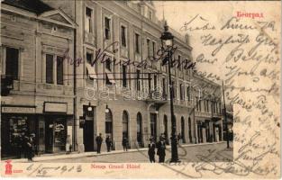 1903 Belgrade, Beograd; Neues Grand Hotel, Buchhandlung / shop (EK)