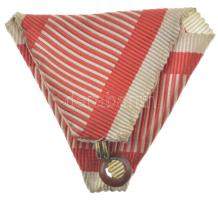 1914. "Vitézségi Érem" eredeti mellszalagja T:AU,XF Hungary 1914. "Gallantry Medal&qu...