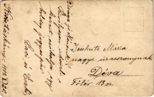 1919 Köröstárkány, Tarcaia (Bihar); Szűts Eszkó népviseletben / girl in folk costume. photo (EK)