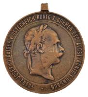 1873. Hadiérem bronz kitüntetés mellszalag nélkül T:F Hungary 1873. Military Medal bronze medal without ribbon C:F NMK 231