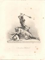 cca 1840 5 db vegyes acélmetszet / 5 steel engravings 21x28 cm