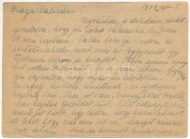 1944 Buchsteiner László zsidó KMSZ (közérdekű munkaszolgálatos) tábori posta a II/2. kmsz különítmén...