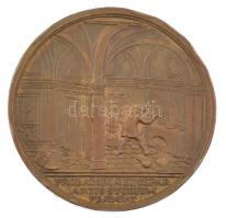 DN "Mária Terézia / A kémlészettan tanulmányi érme" aranyozott bronz emlékérem, a Selmecbá...