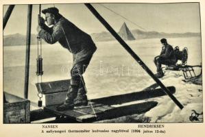 Nansen, Fridtjof: Utazás az úszó jégen I-II. Bp., 1932, Utazási Könyvek Kiadóhivatala. Kiadói aranyo...