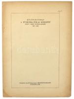 Különlenyomat a Numizmatikai Közlöny XXXIV-XXXV. évfolyamából. 1935-1936. Stádium Sajtóvállalat Részvénytársaság, Budapest, 1938. foltos
