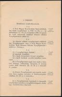 1940 A Pesti magyar kereskedelmi Bank elsimert vállalti nyugdíjpénztárának alapszabályai 32 p