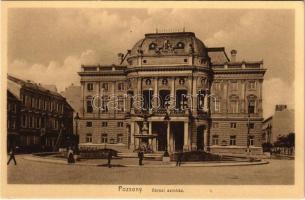 Pozsony, Pressburg, Bratislava; Városi színház / theatre