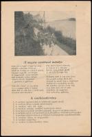 1926 Nemzeti Cserkész Nagytábor az újpesti Népszigeten, tábori előzetes, dekoratív címlappal, cserké...