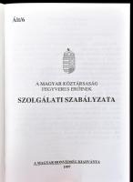 1991-2006 Magyar Honvédség, 4 db szolgálati szabályzat és útmutató