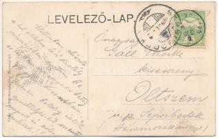 1909 Marosújvár, Uioara, Ocna Mures; Gróf Teleky kastélya. Füssy J. kiadása / castle (EK)