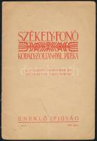 Székely fonó. Kodály Zoltán daljátéka. Bp., 1942, Éneklő Ifjuság, (Élet-ny.), 125-136 p.