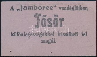 1933 Kedvezményes belépőjegy látogatók részére a gödöllői Világjamboree-ra, szép állapotban