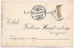 1905 Nagyvárad, Oradea; Kiszáradt Körös folyó partja. Özv. Erény S. kiadása / dried up river Cris (R...