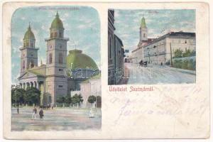 1903 Szatmárnémeti, Satu Mare; Római katolikus székesegyház, zárda / cathedral, nunnery (Rb)