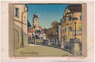 1917 Nagyszeben, Hermannstadt, Sibiu; Kleiner Ring s: Trude Schullerus (EK)