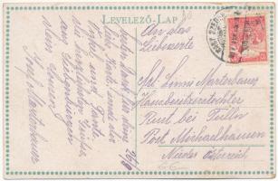 1917 Nagyszeben, Hermannstadt, Sibiu; Kleiner Ring s: Trude Schullerus (EK)