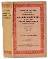 Czifray István szakács mester magyar nemzeti szakácskönyve. Bp., 1985, Állami Könyvterjesztő Vállalat. Reprint kiadás. Kiadói kartonált papírkötés, sérült gerinccel.