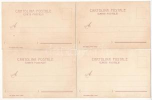 Venezia - Ed I Suoi 120 Dogi / The doges of Venice; a set of 24 unused lithographic postcards / 24 h...