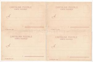 Venezia - Ed I Suoi 120 Dogi / The doges of Venice; a set of 24 unused lithographic postcards / 24 h...