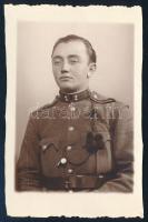 1941 Horthy csendőr fényképe, Kováts István fényképész Erdély, Székelyudvarhely 6x9 cm