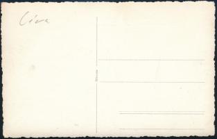 1938 Léva Felvidék Bevonulás fényképe fotólap / leva entry of the Hungarian troops 14x9 cm