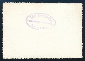 cca 1940 Hajmáskér lőtér, M1940 210 mm-es nehéz tarack próbája 6x9 cm