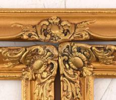 3 db jó állapotú blondel képkeret 44x32 cm, 36x40 cm