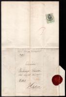 Nyitra 1866 Szolgabírói kinevezés Ocskay Rudolf főispán aláírásával