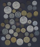 Kis vegyes fémpénz tétel, régi és új T:vegyes