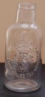 Régi Gróf Károlyi László Fóti Uradalma feliratú tejesüveg