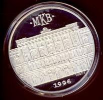 1996. "MKB" Ag emlékérem 31g T:PP Eredeti díszdobozban!
