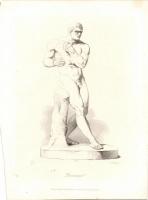 cca 1890 6 db acélmetszet / 6 steel engravings 19x27 cm