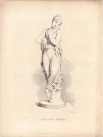 cca 1890 6 db acélmetszet / 6 steel engravings 19x27 cm