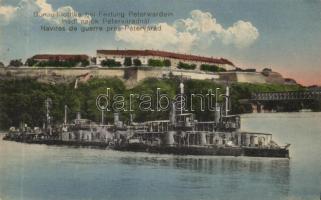 Pétervárad with Hungarian military ships
