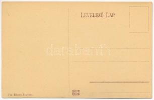 Menyháza-fürdő, Monyásza, Baile Moneasa; kisvasúti vasútállomás. Fái Károly kiadása / railway statio...