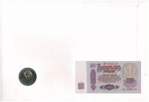 Szovjetunió / Vlagyimir Iljics Lenin 1961. 25R + 1967. 1R Cu-Ni "A forradalom 50. évfordulója&q...