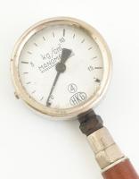 Autó manométer, nyomás mérő cca 1950 37 cm