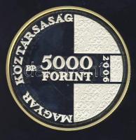 2006. 5000Ft Ag "Magyar Forradalom és Szabadságharc - 1956" T:PP Csak 5000db!