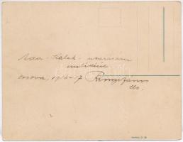 Ada Kaleh. M.G. Orsova. hajtatlan panorámalap / unfolded panoramacard (17,8 x 13,8 cm)