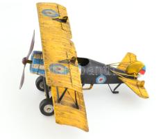 Lemezjáték kétfedelű bádogrepülő 1980 Utángyártás! 27 cm