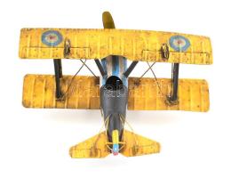 Lemezjáték kétfedelű bádogrepülő 1980 Utángyártás! 27 cm