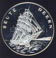 NSZK DN "Seute Deern" Ag 14,7g emlékérem T:PP