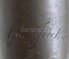 Angol ón kupa cca 1750. Feliratozott 12 cm