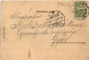 1904 Déva, Deva (Hunyad); vár. Kroll Gyula kiadása / cetatea / castle (r)