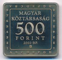 2002. 500Ft Cu-Ni "Kempelen Farkas Sakkautomatája" kapszulában T:PP patina 
Adamo EM181